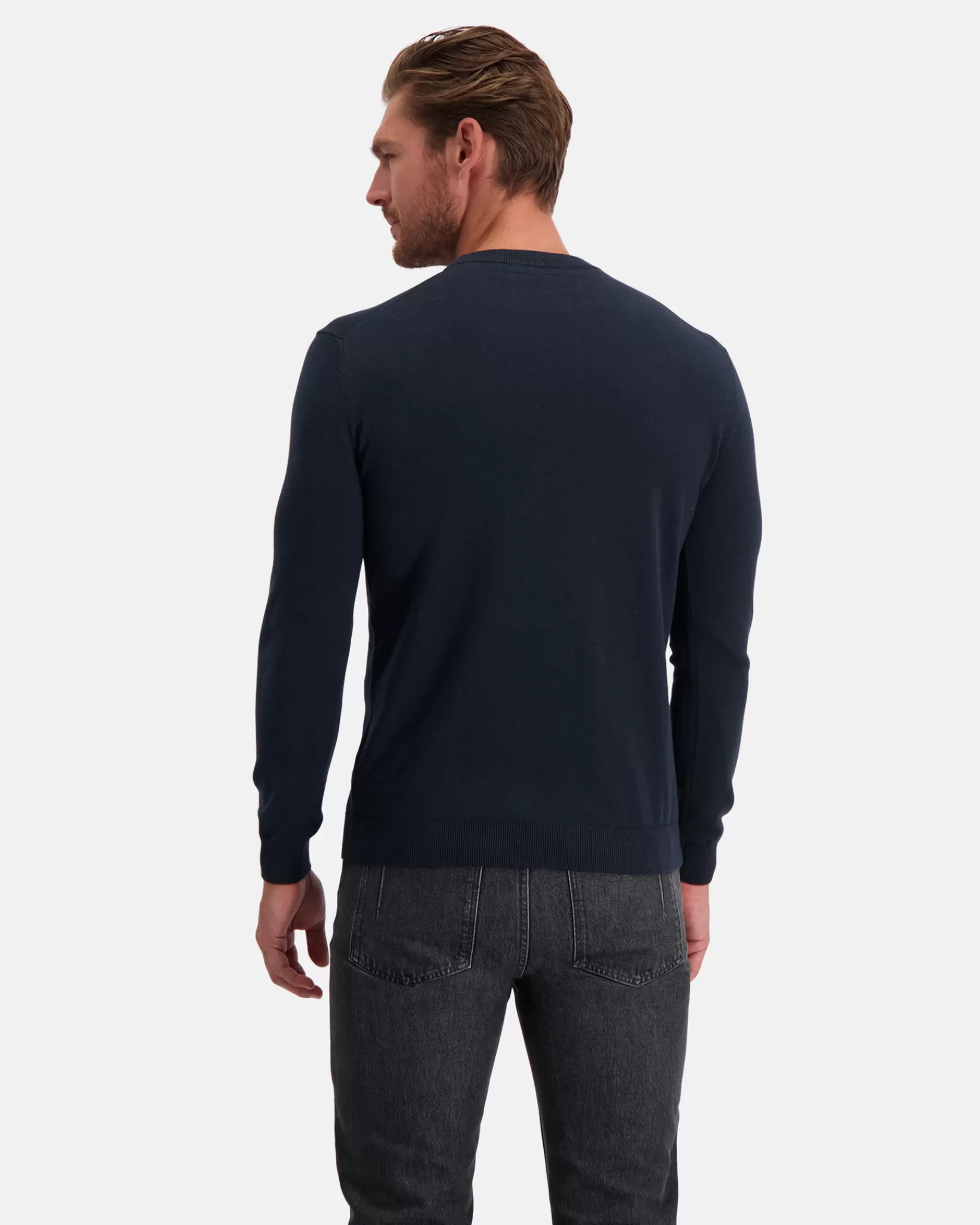 Truien En Sweaters^GAASTRA Lichtgewicht Gebreide Schoener Crew Pullover